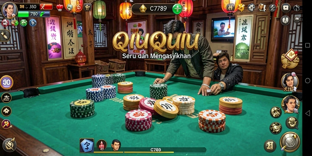 Gameplay QiuQiu yang mengasyikkan di C789.