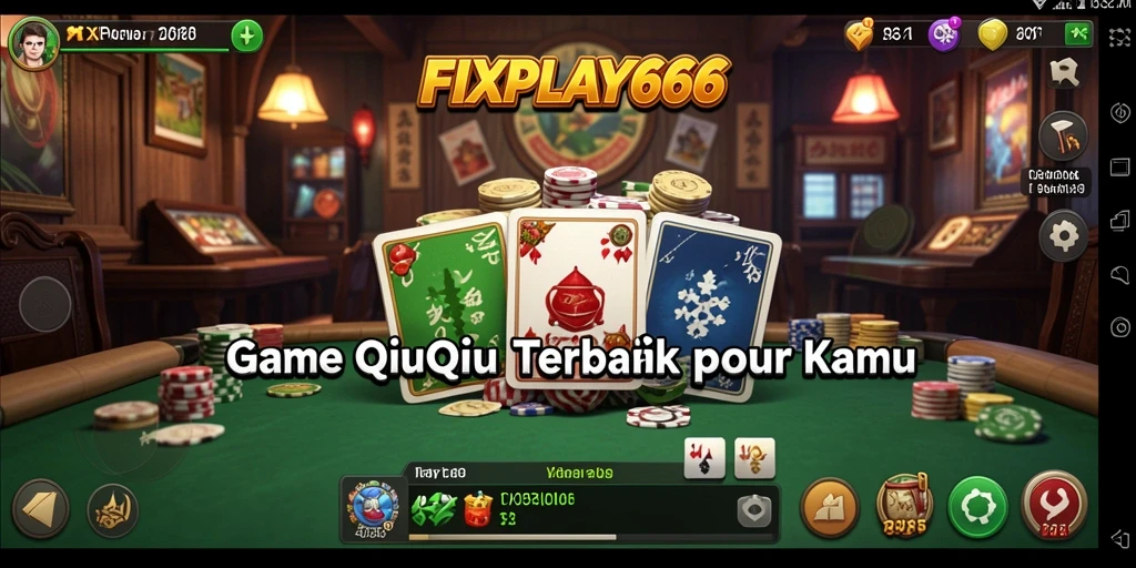 Tangkapan layar gameplay FIXPLAY666 menunjukkan keseruan bermain QiuQiu.