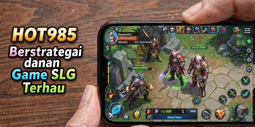 Screenshot gameplay HOT985 yang menampilkan pertarungan strategis.