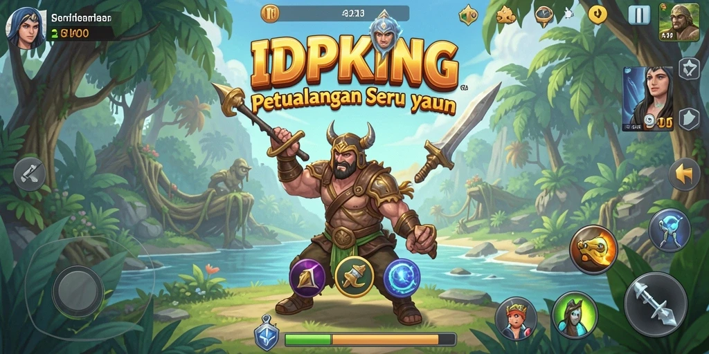 Tampilan gameplay <strong>IDPKING</strong> yang penuh dengan petualangan dan keajaiban.