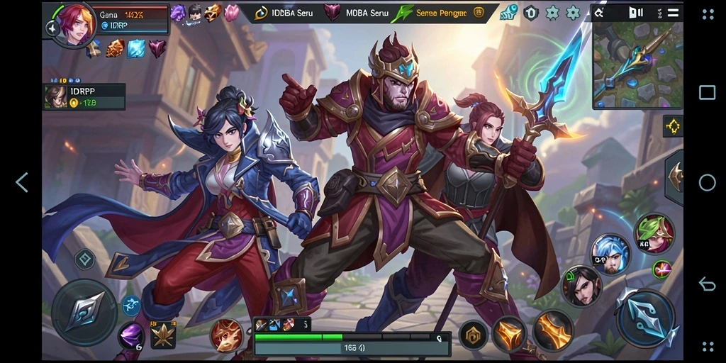 Gameplay seru <strong>IDRRP</strong> dengan taktik dan strategi yang mendebarkan.