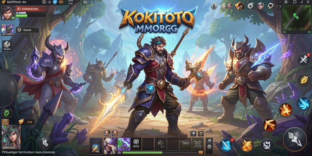 Gameplay KOKITOTO yang mendebarkan di dunia MMORPG.