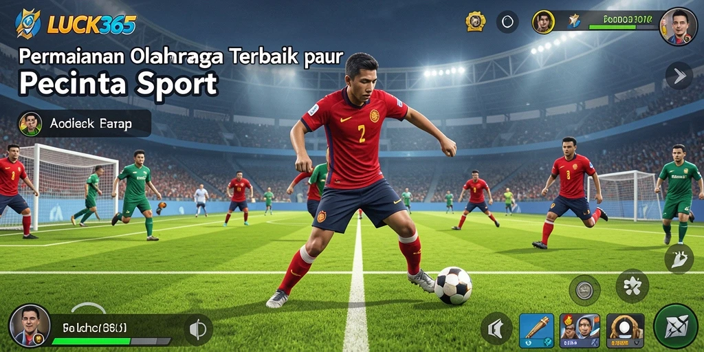 Tampilan gameplay seru dan realistik dalam LUCK365.
