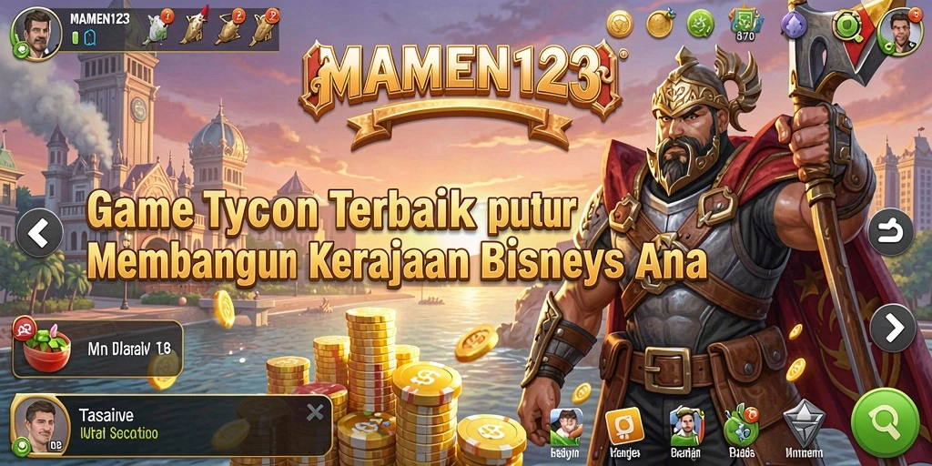 Tampilan gameplay MAMEN123 yang seru dan menantang.