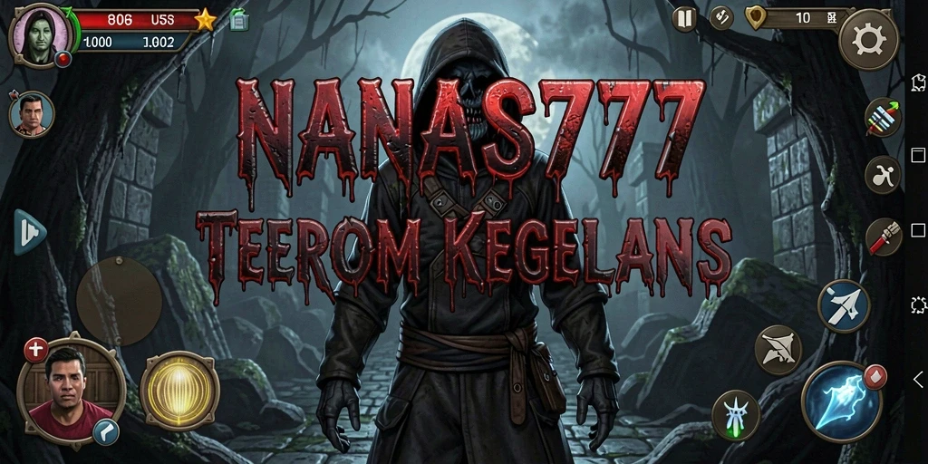 Screenshot NANAS777 menunjukkan suasana mencekam dalam permainan.