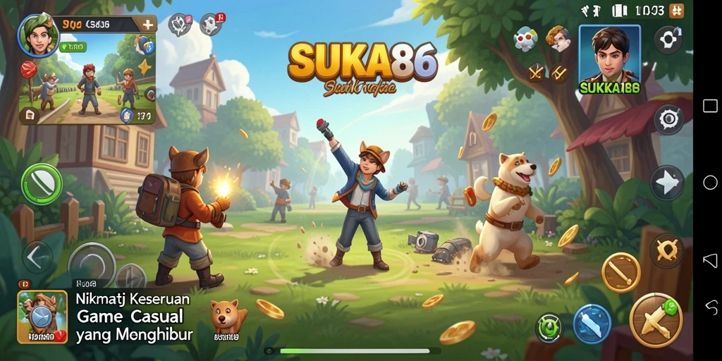 Tangkapan layar SUKA86 menampilkan gameplay seru yang menghibur.