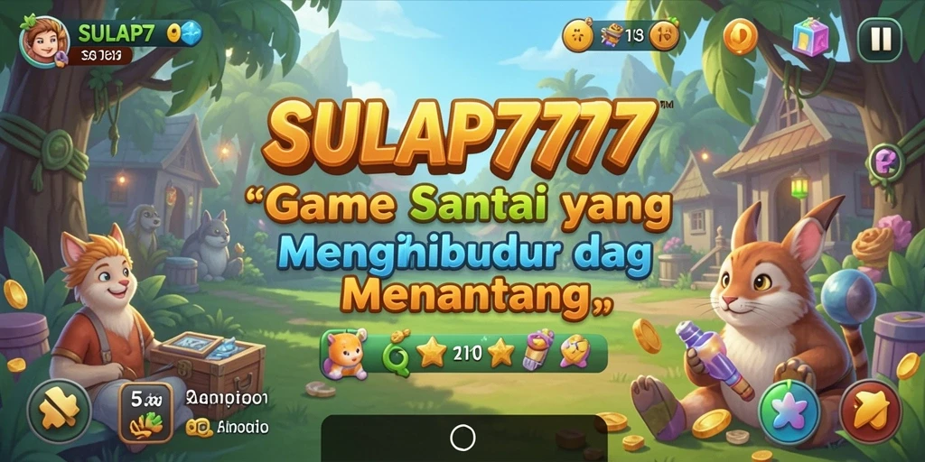 Tangkapan layar utama SULAP777 menampilkan gameplay yang mengasyikkan dan dinamis.