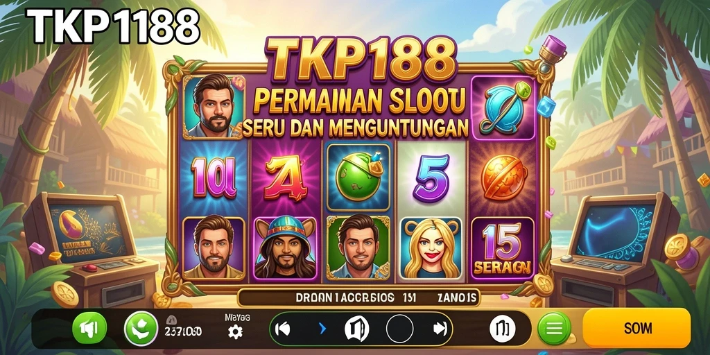 Screenshot gameplay TKP188 menampilkan seru dan menariknya permainan Slot.